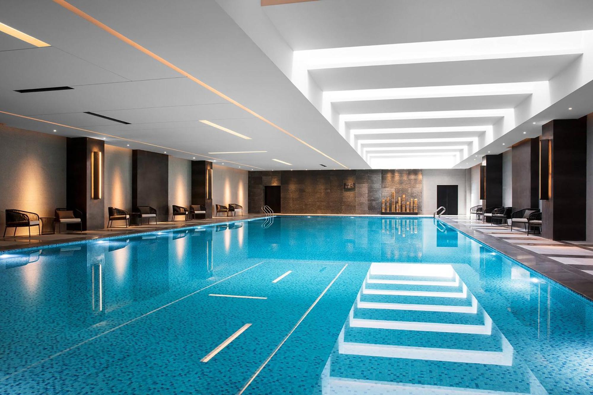 Shanghai Marriott Hotel Kangqiao Esterno foto